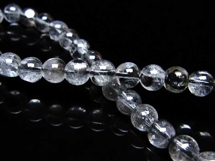 放射プラチナルチルブレスレット 6mm [t205-4592] 2枚目