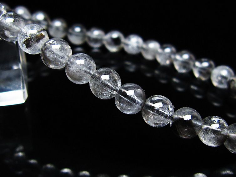 放射プラチナルチルブレスレット 6mm [t205-4592] 3枚目