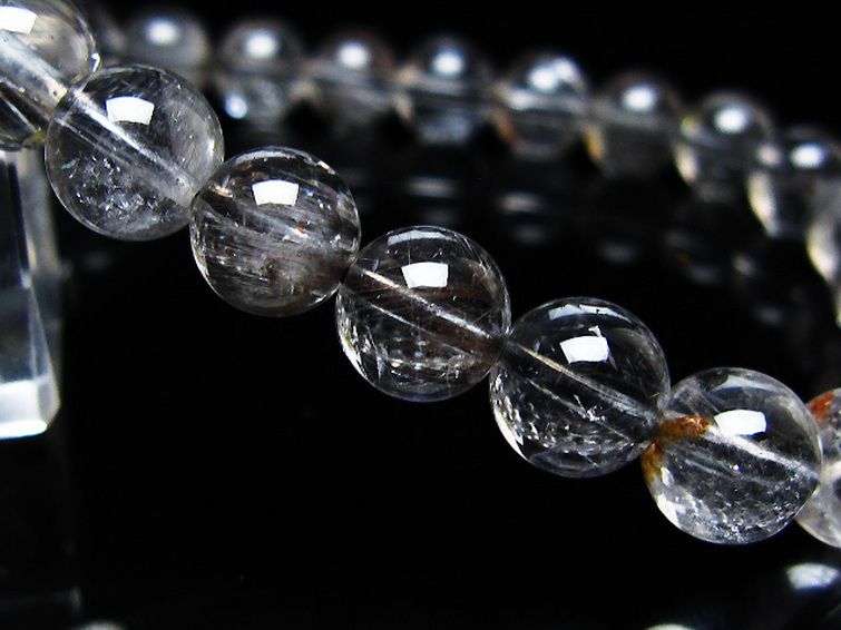 放射プラチナルチルブレスレット 8mm [t205-4606] 3枚目