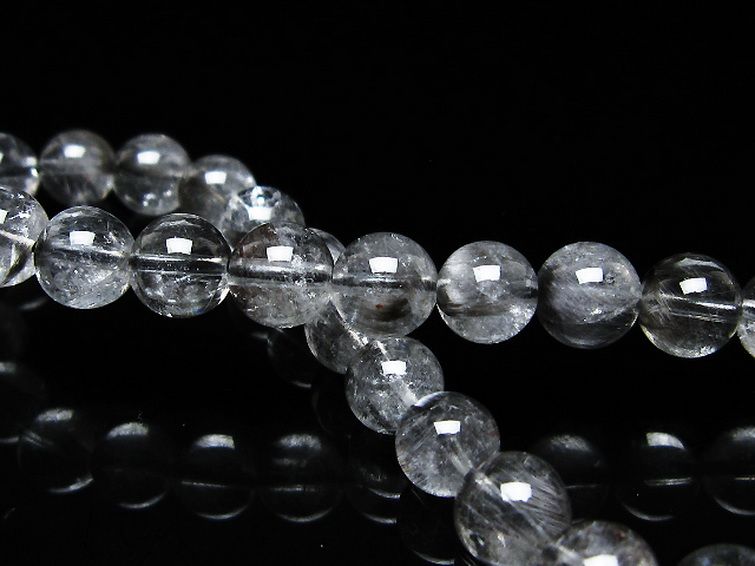 放射プラチナルチルブレスレット 7mm [t205-4612] 2枚目