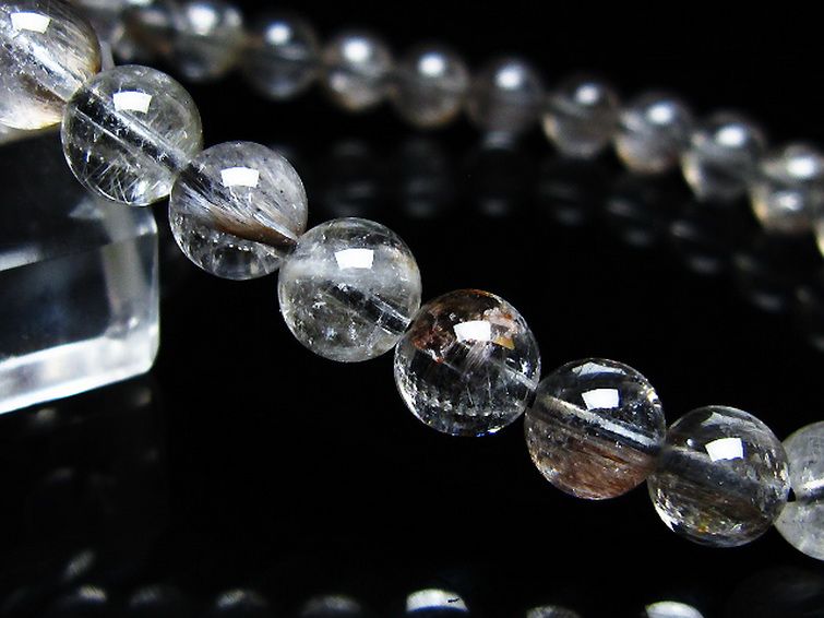 放射プラチナルチルブレスレット 7mm [t205-4613] 3枚目