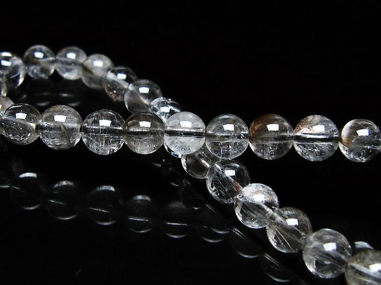 放射プラチナルチルブレスレット 6mm [t205-4617] 2枚目