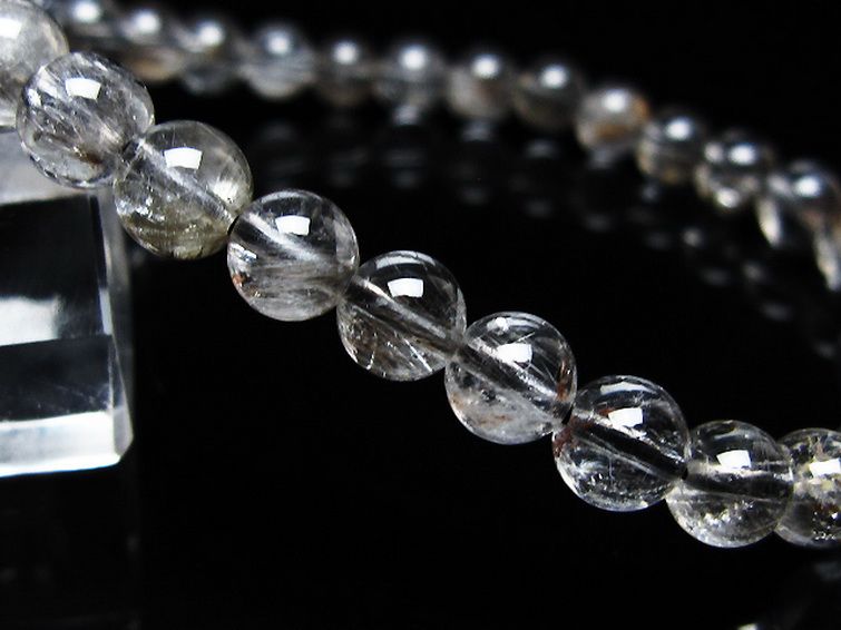 放射プラチナルチルブレスレット 6mm [t205-4617] 3枚目