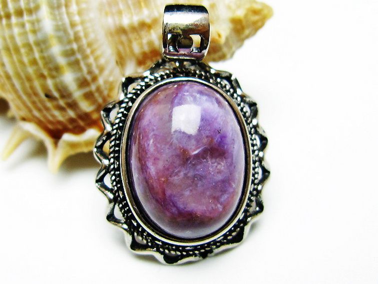 チャロアイトペンダント[T210-2902] 1枚目