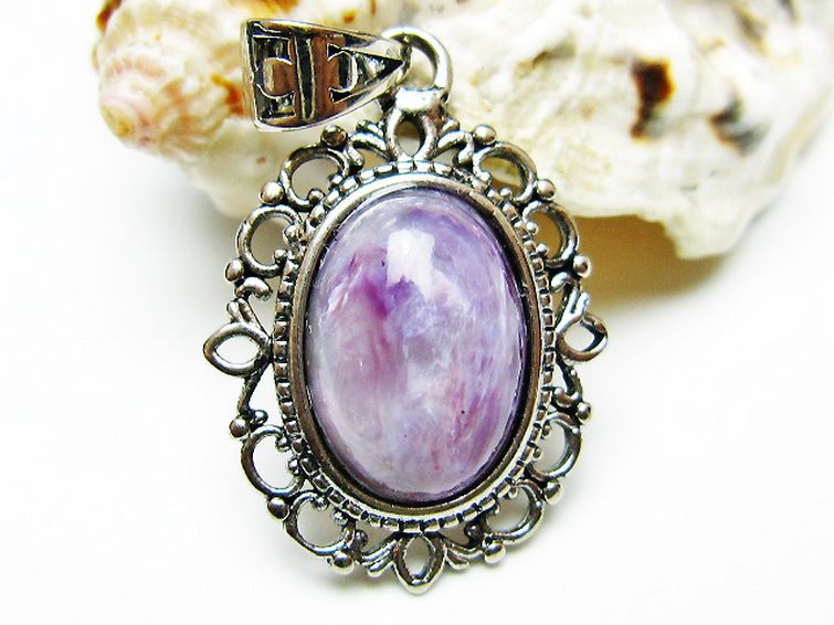 チャロアイトペンダント[T210-2910] 2枚目