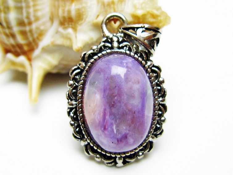 チャロアイトペンダント[T210-2920] 1枚目