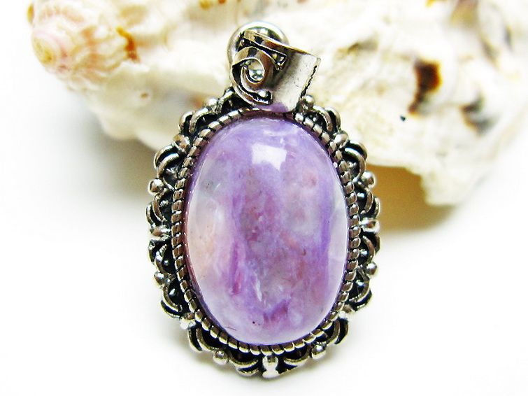 チャロアイトペンダント[T210-2920] 2枚目