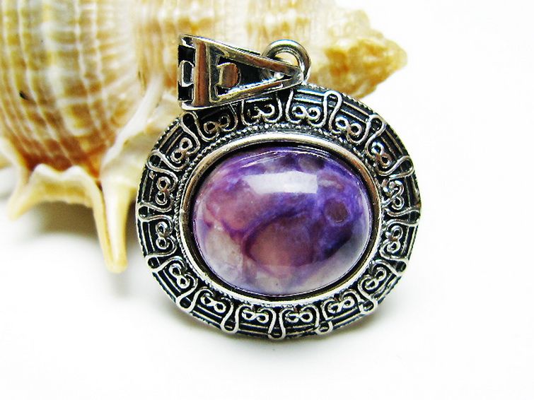 チャロアイトペンダント[T210-2940] 1枚目