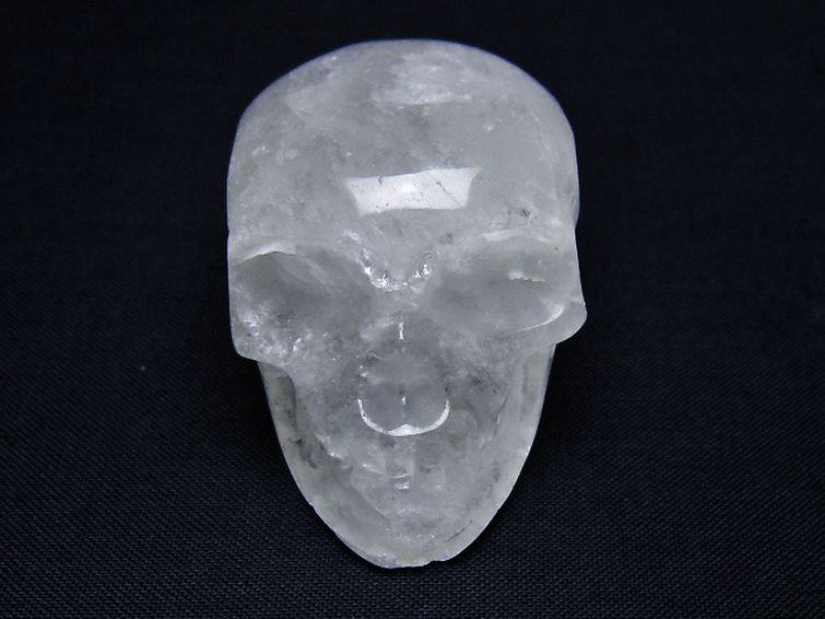 ヒマラヤ水晶ドクロ[T215-3880] 1枚目