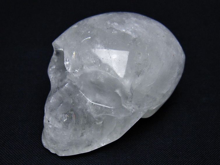 ヒマラヤ水晶ドクロ[T215-3880] 3枚目