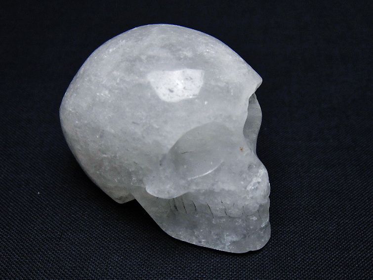 ヒマラヤ水晶ドクロ[T215-3885] 2枚目