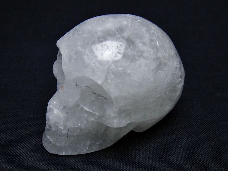 ヒマラヤ水晶ドクロ[T215-3885] 3枚目