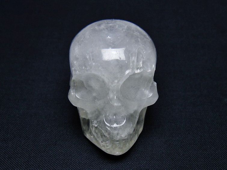 ヒマラヤ水晶ドクロ[T215-3942] 1枚目