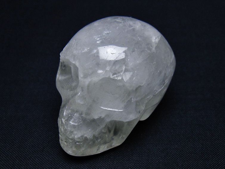 ヒマラヤ水晶ドクロ[T215-3942] 3枚目