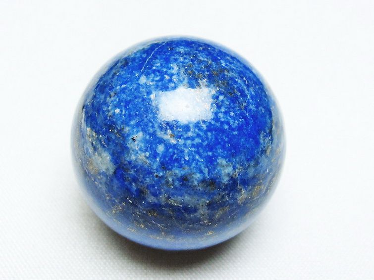 ラピスラズリ丸玉 32mm [t218-3301] 1枚目