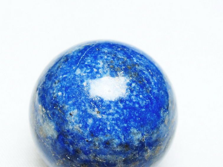 ラピスラズリ丸玉 32mm [t218-3301] 2枚目