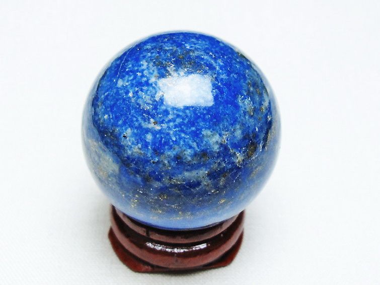 ラピスラズリ丸玉 32mm [t218-3301] 3枚目