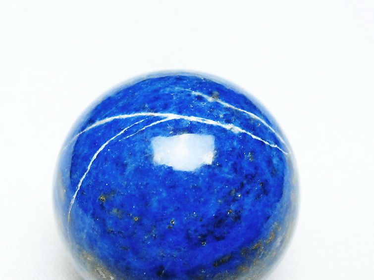 ラピスラズリ丸玉 33mm [t218-3317] 2枚目