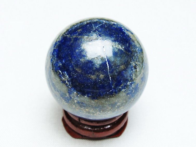 ラピスラズリ丸玉 34mm [t218-3324] 3枚目