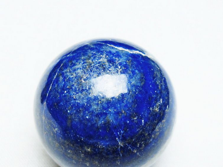 ラピスラズリ丸玉 34mm [t218-3327] 2枚目