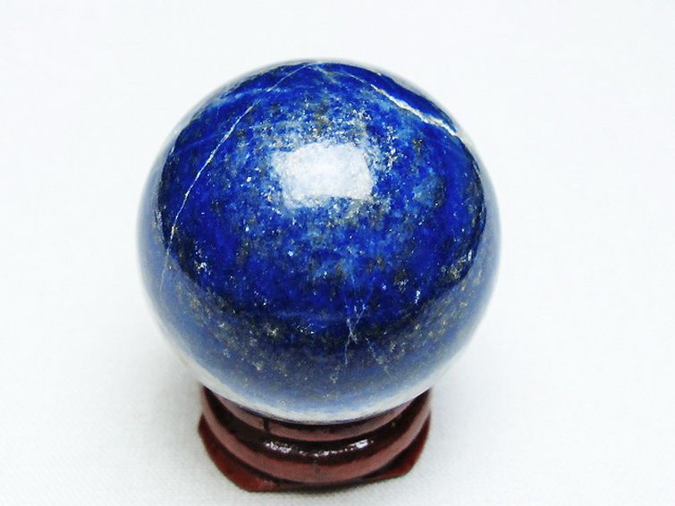 ラピスラズリ丸玉 34mm [t218-3327] 3枚目