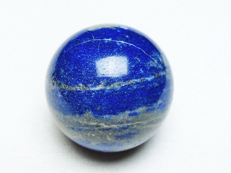ラピスラズリ丸玉 34mm [t218-3335] 1枚目