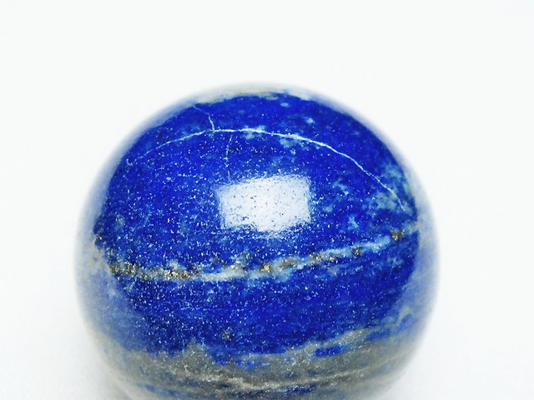 ラピスラズリ丸玉 34mm [t218-3335] 2枚目