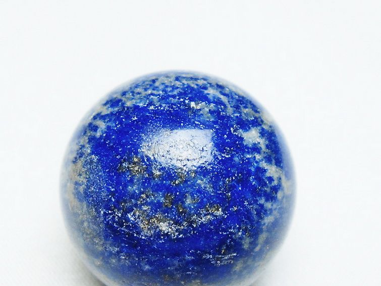 ラピスラズリ丸玉 34mm [t218-3340] 2枚目