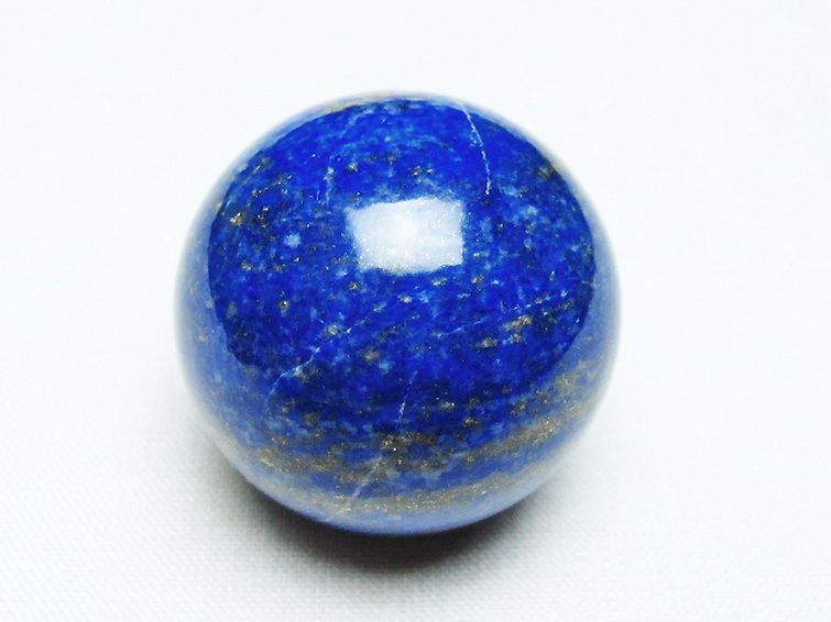 ラピスラズリ丸玉 32mm [t218-3352] 1枚目