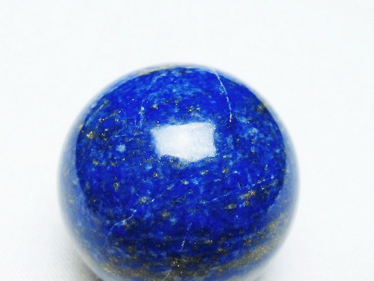 ラピスラズリ丸玉 32mm [t218-3352] 2枚目