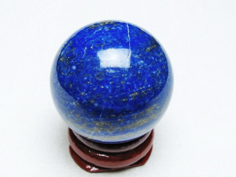 ラピスラズリ丸玉 32mm [t218-3352] 3枚目