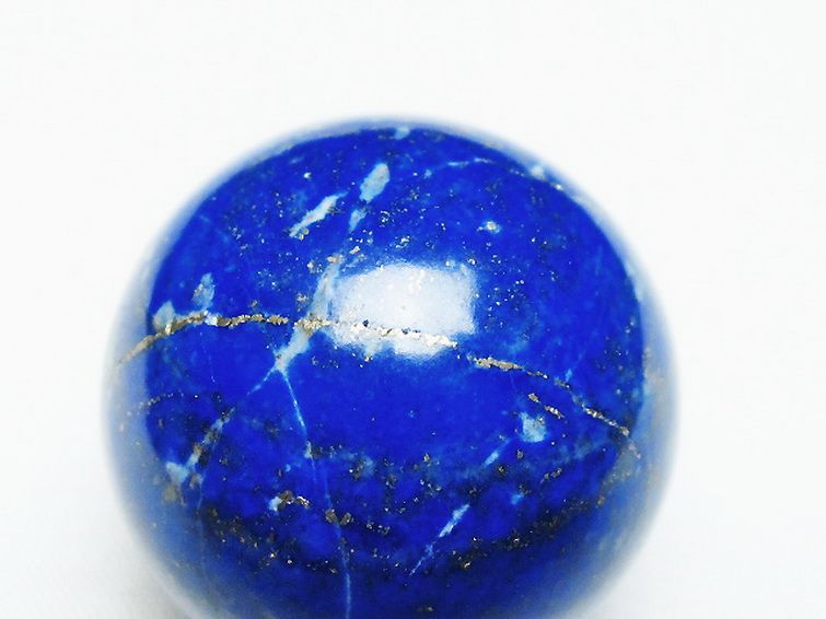 ラピスラズリ丸玉 32mm [t218-3357] 2枚目