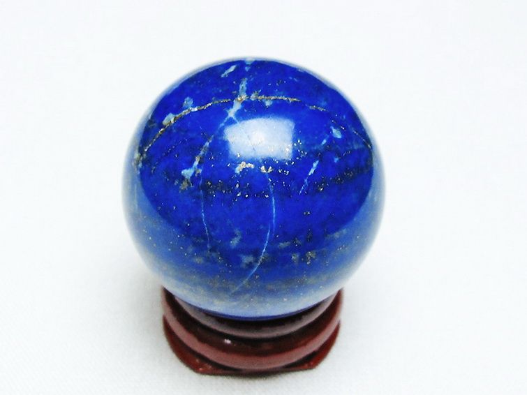 ラピスラズリ丸玉 32mm [t218-3357] 3枚目