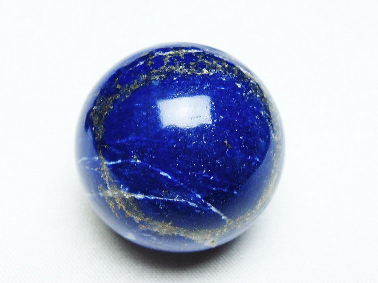 ラピスラズリ丸玉 33mm [t218-3378] 1枚目