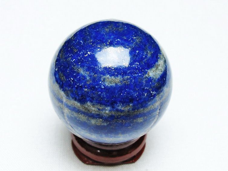 ラピスラズリ丸玉 36mm [t218-3390] 3枚目