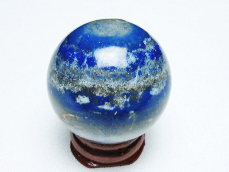 ラピスラズリ丸玉 36mm [t218-3443] 3枚目