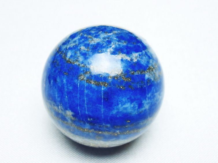 ラピスラズリ丸玉 35mm [t218-3447] 1枚目