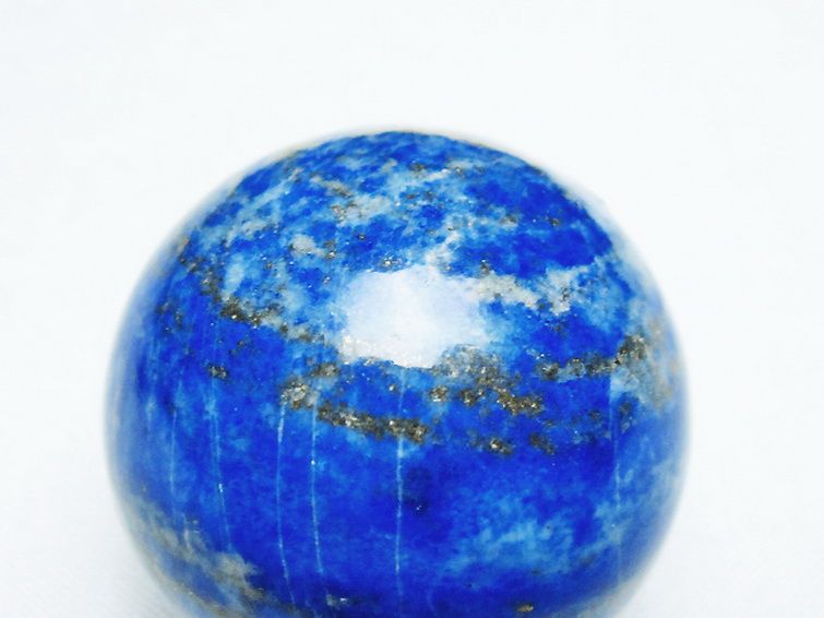 ラピスラズリ丸玉 35mm [t218-3447] 2枚目