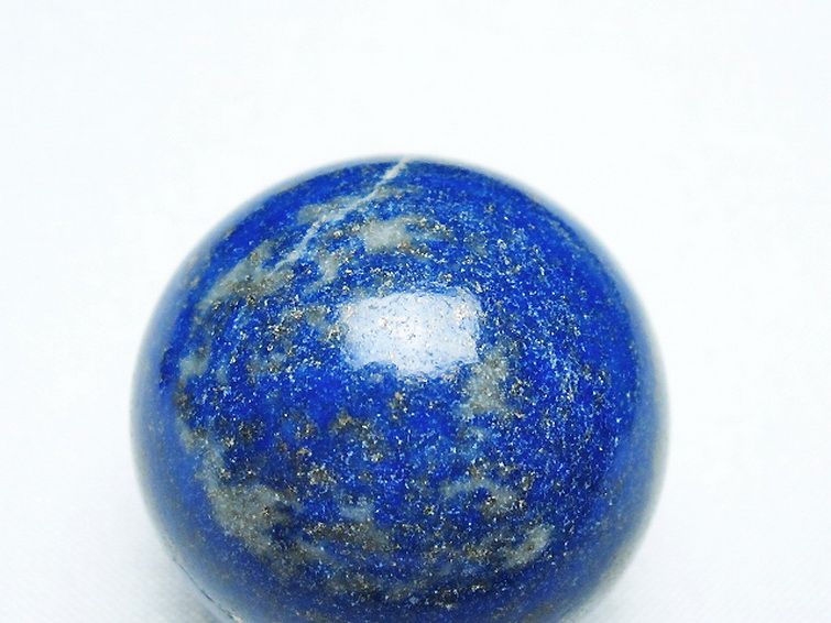 ラピスラズリ丸玉 34mm [t218-3453] 2枚目