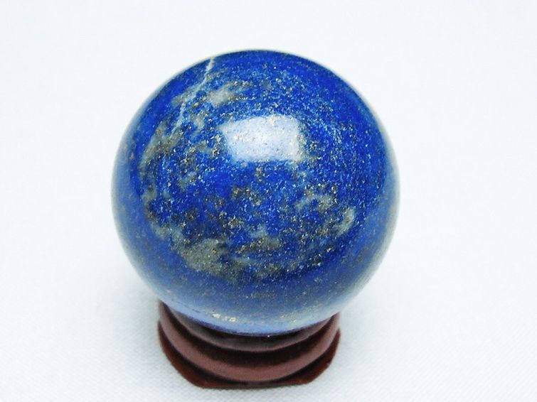 ラピスラズリ丸玉 34mm [t218-3453] 3枚目