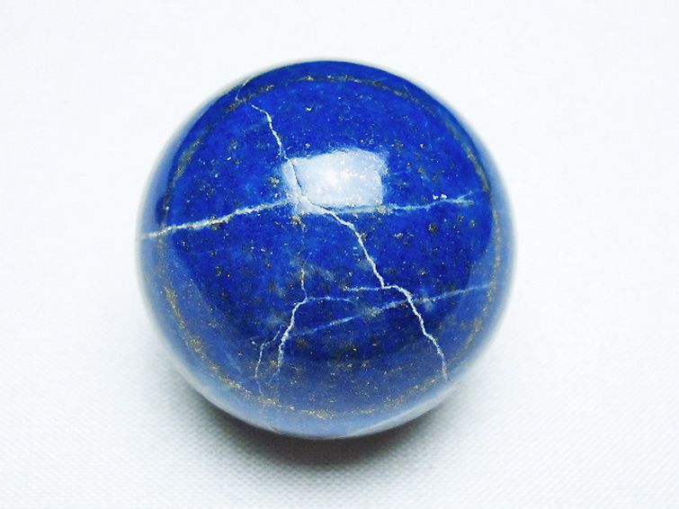 ラピスラズリ丸玉 34mm [t218-3459] 1枚目