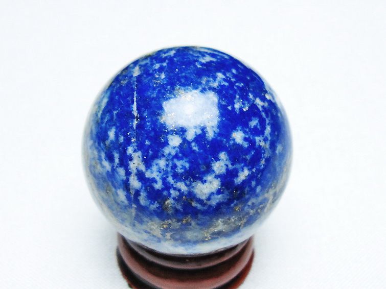 ラピスラズリ丸玉 33mm [t218-3476] 3枚目