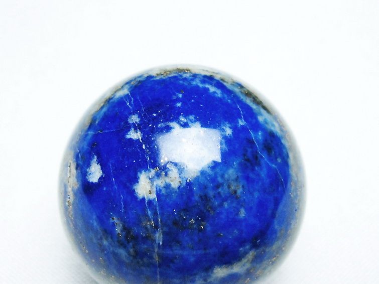 ラピスラズリ丸玉 33mm [t218-3477] 2枚目