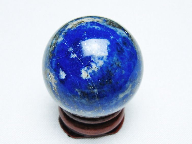 ラピスラズリ丸玉 33mm [t218-3477] 3枚目