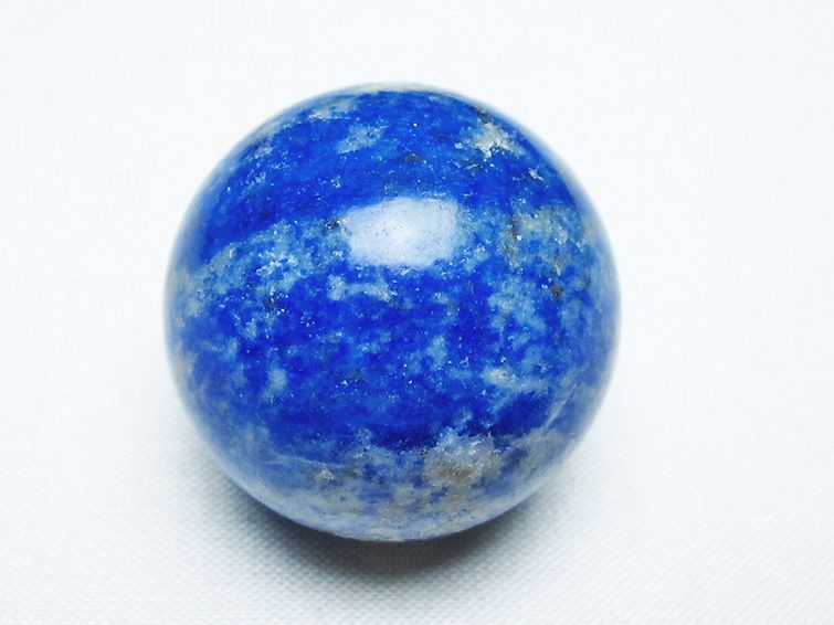 ラピスラズリ丸玉 31mm [t218-3511] 1枚目