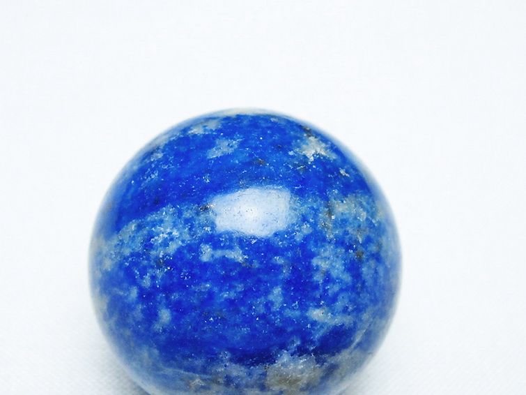 ラピスラズリ丸玉 31mm [t218-3511] 2枚目