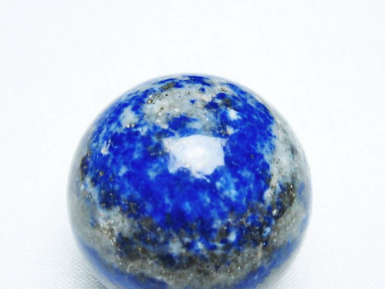 ラピスラズリ丸玉 32mm [t218-3516] 2枚目