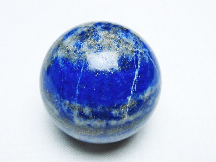 ラピスラズリ丸玉 32mm [t218-3518] 1枚目