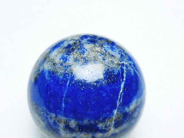 ラピスラズリ丸玉 32mm [t218-3518] 2枚目