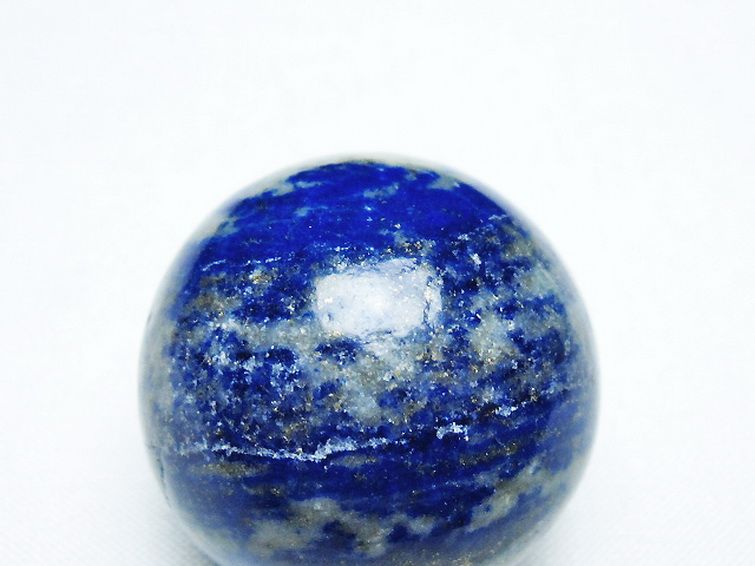 ラピスラズリ丸玉 33mm [t218-3536] 2枚目